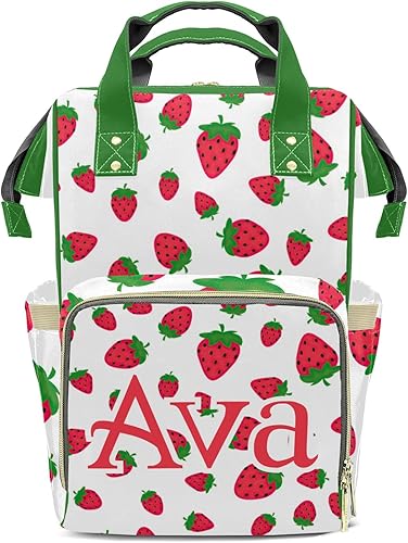 Bolsas de pañales personalizadas con nombre para mamá, bolsas de enfermería, regalos para mamá y papá, Pattrn 5, Mochilas Daypack