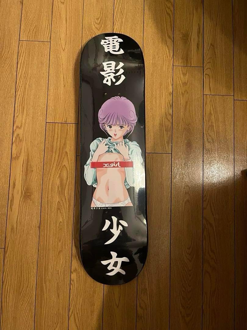 X-girl コラボ 電影少女 天野あい スケートボードデッキ