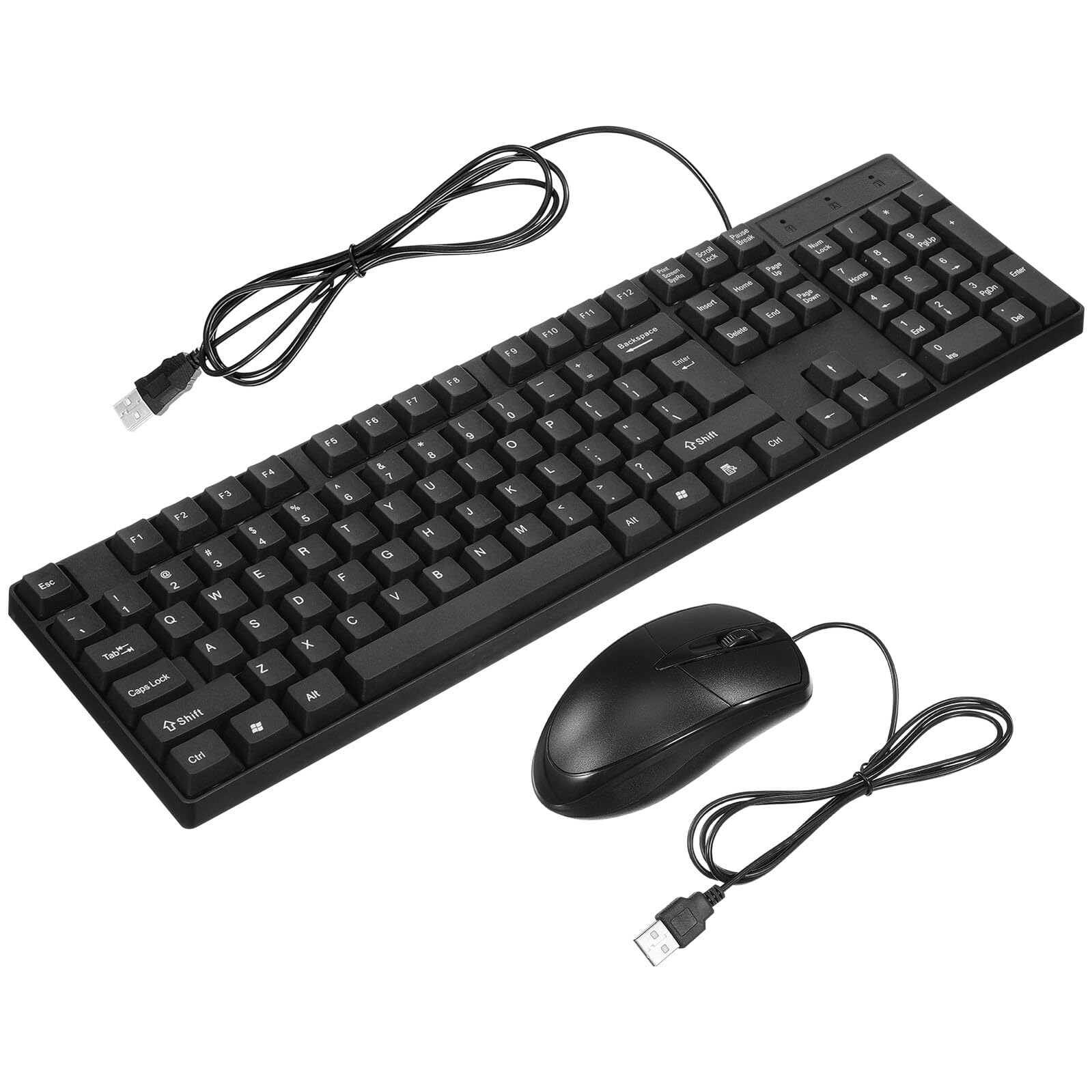 Combo de teclado y ratón negro ideal para optimizar tu espacio de trabajo en casa 8