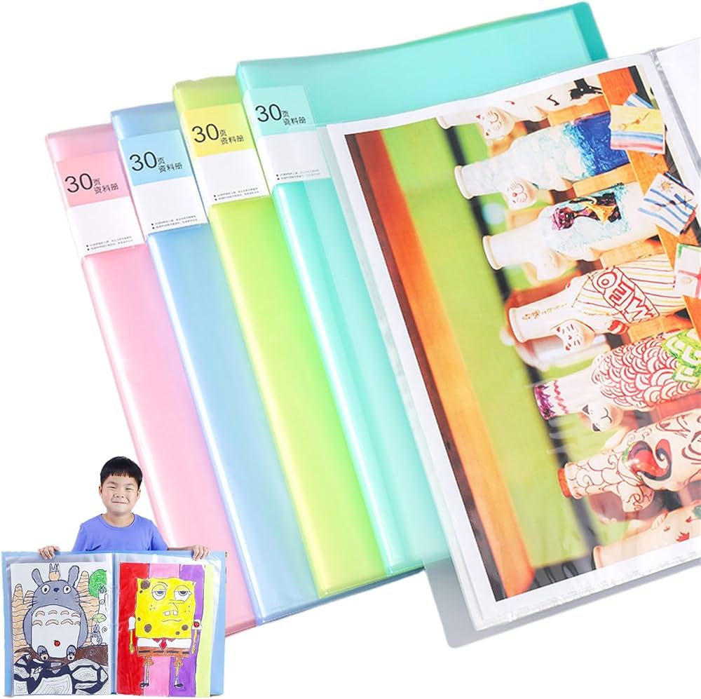 ポスターファイル　B2サイズ　3冊セット ポスターファイル B2サイズ 3冊セット