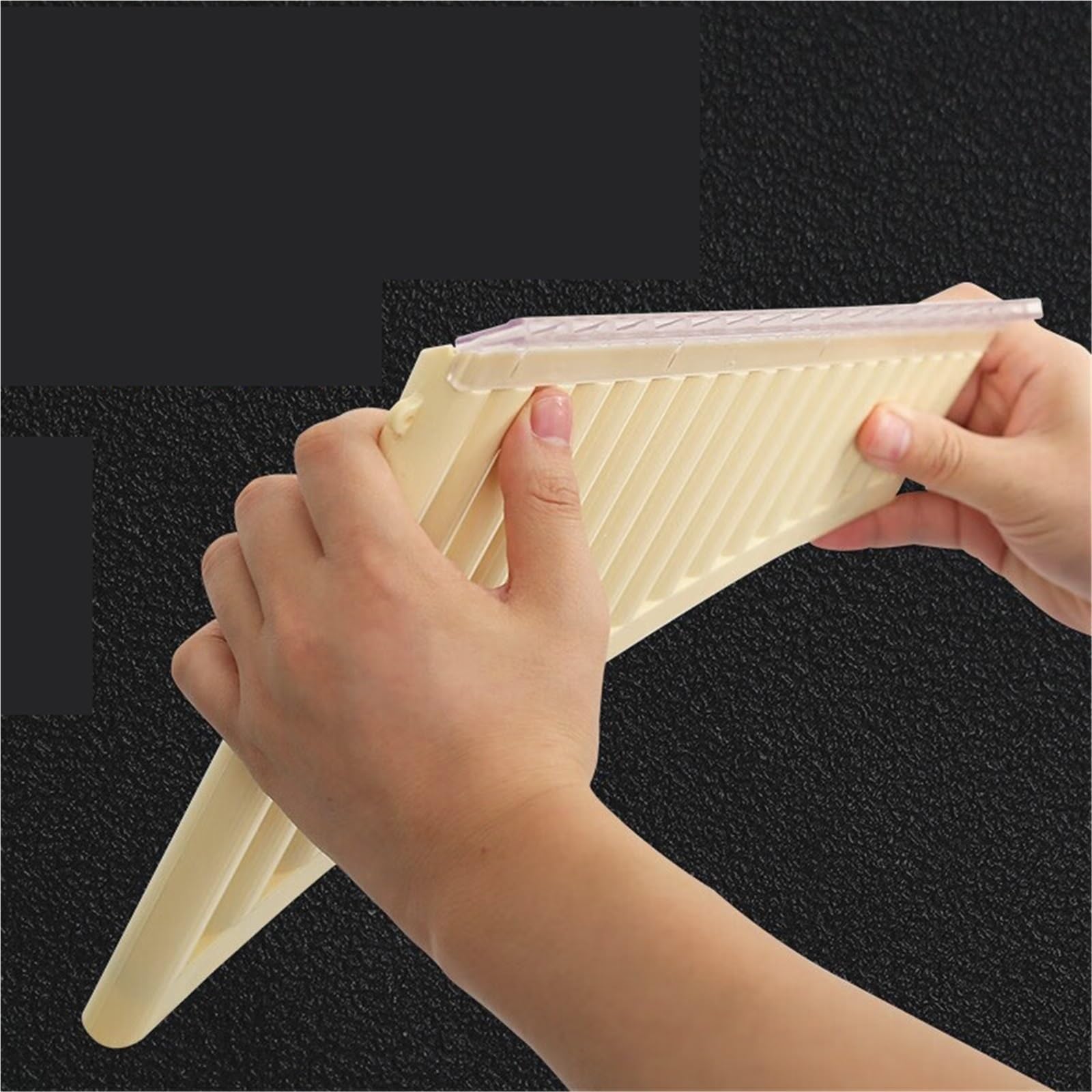 Profesjonalny Instrument Do Gry Na 18 Rurkach Dla Początkujących Fletnie Pana Dla Dorosłych(Beige)