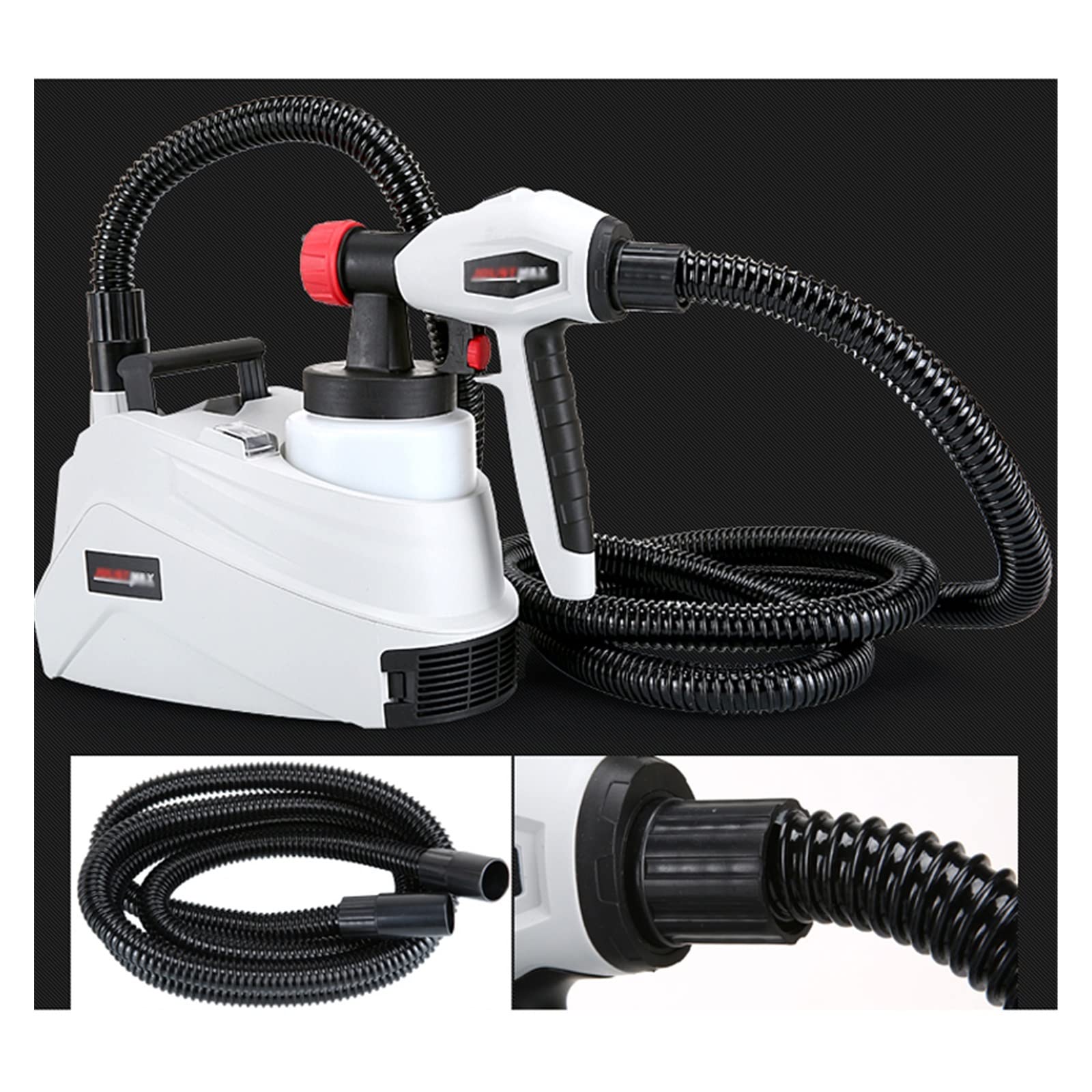 Máquina de pintura automática de flujo ajustable de pistola de pulverización sin aire sobrealimentada eléctrica de alta potencia de 1280W Maquinaria y Accesorios
