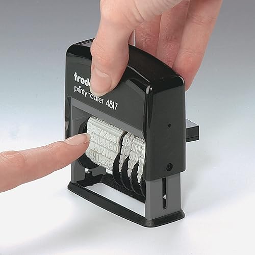 Miniatura 3 de Trodat Almohadillas de tinta de repuesto 64817 Paquete de 2 Tinta Roja para el Printy 4817 y 4813