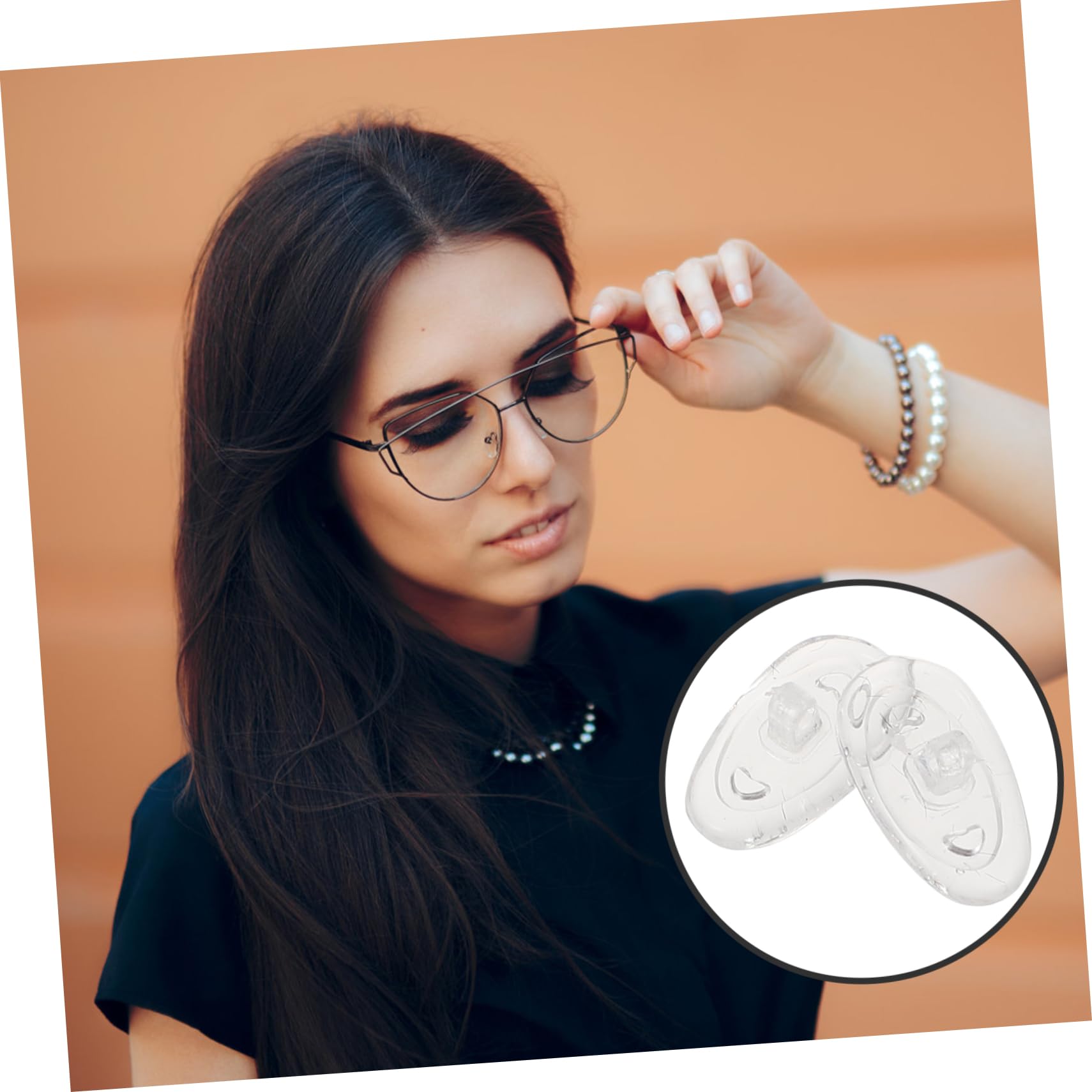150pièces Plaquettes Nasales Antidérapantes Lot pour Lunettes Accessoires Confortables Et Pratiques Compatibles avec Cadres Et Ajustement Parfait Et Anti-dérapant