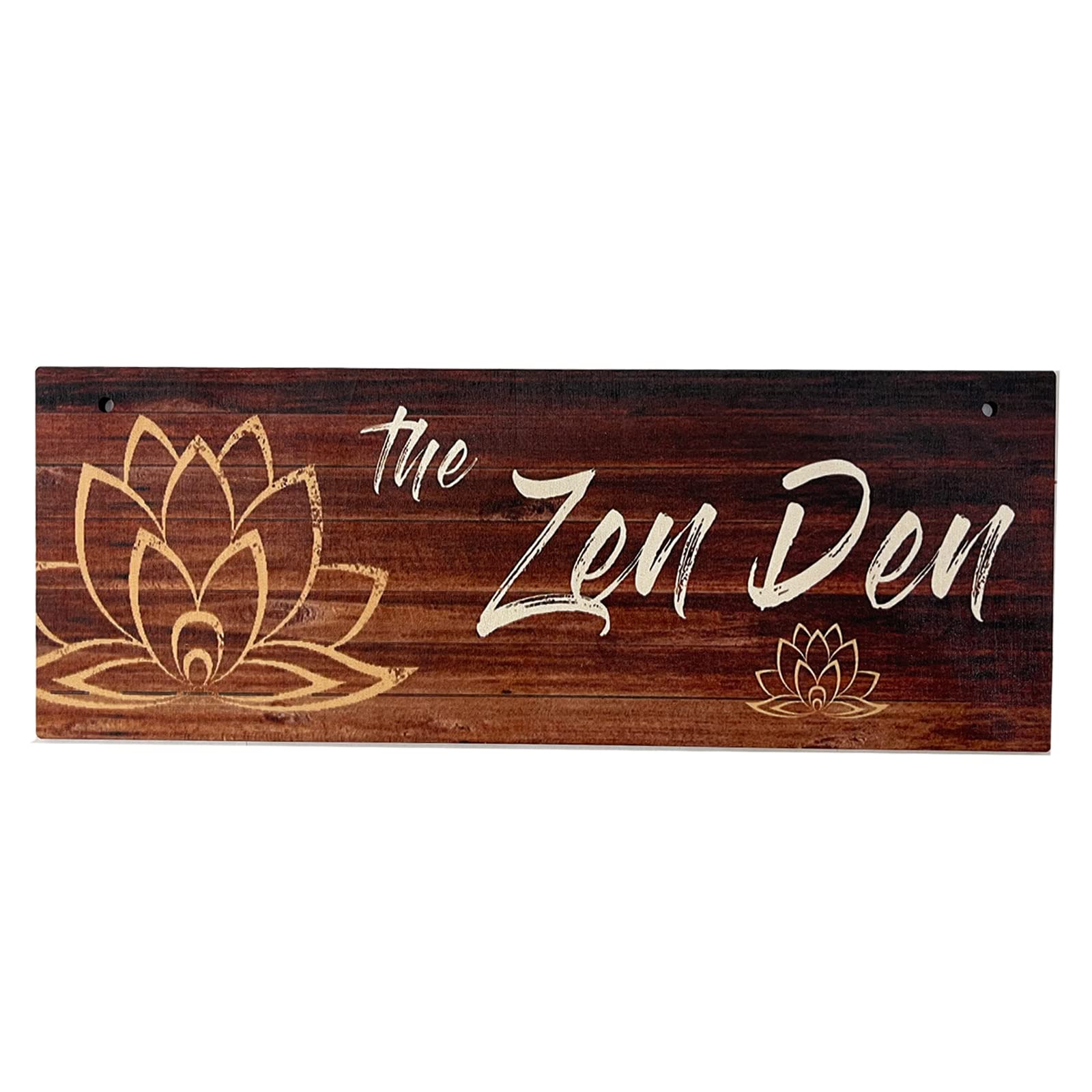 Curtek Zen Decor Home The Zen Den Wooden Wall Sign Desertcart Cyprus