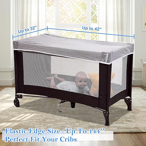 Miniatura 4 de South to East Mosquitera para cochecito, mosquitera para bebés con bolsa de almacenamiento, mosquiteras transpirables y portátiles para cochecitos,