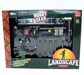 1/24th Landscaping Service 14pc Set by Hobby Gear