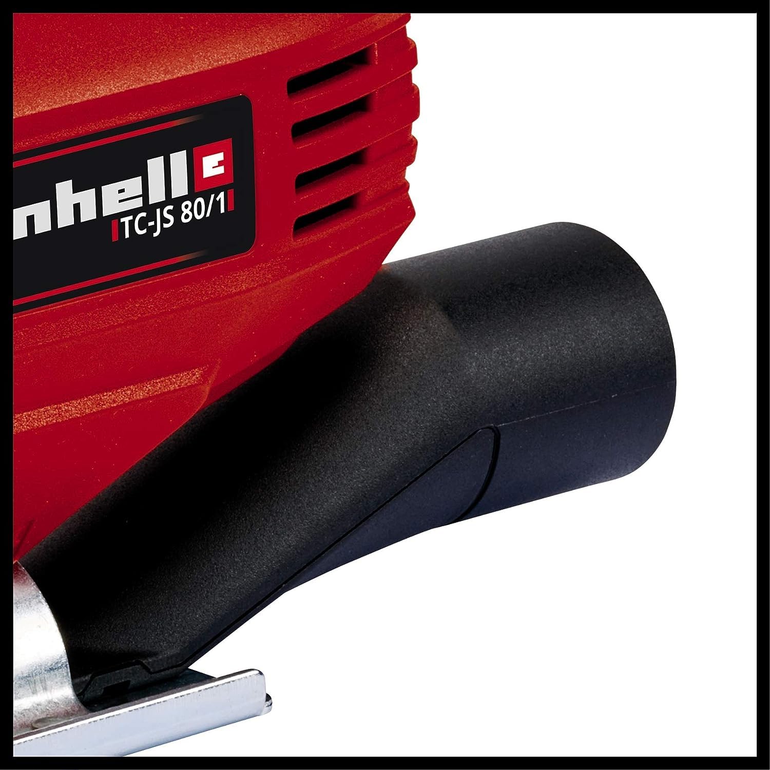 Einhell Sierra de Calar Electronica TC JS 80/1, Potencia 550 W, Color Rojo