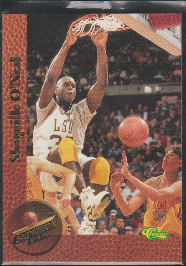 Amazon.com: Shaquille O'Neal (Basketball Card) 1995 Classic