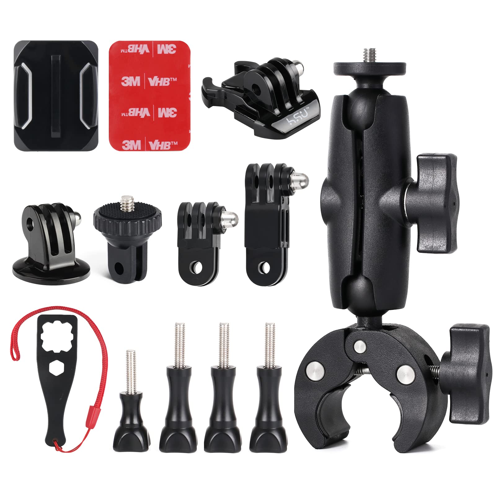 Amazon | HSU スーパークランプ 13in1セット GoPro・アクション