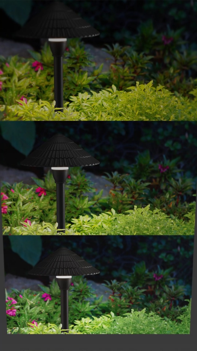 Image of LEONLITE 4-Pack LED Low Voltage Landscape Path Lights, 12-24V AC /DC, 4000K