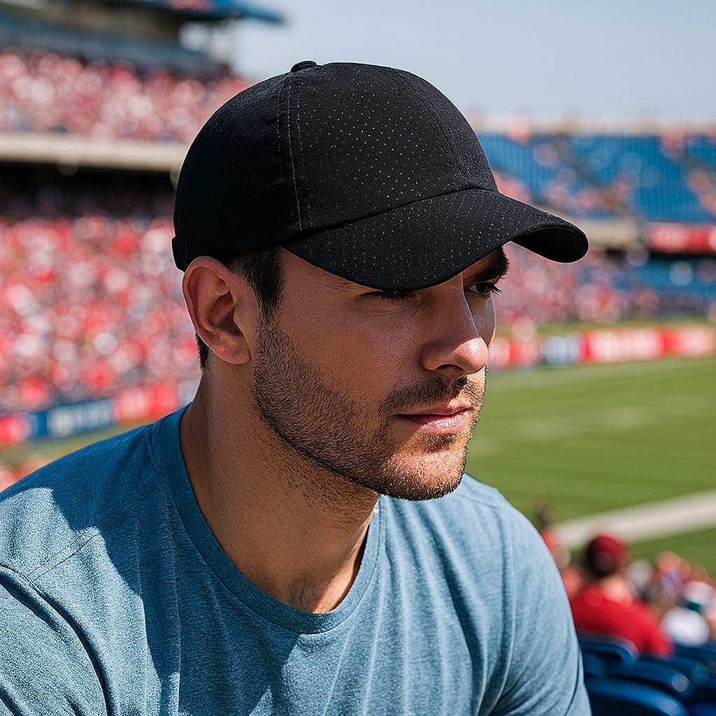 Gorra deportiva para actividades al aire libre, ajustable, de secado rápido, para hombres y mujeres, béisbol, senderismo, pesca, golf