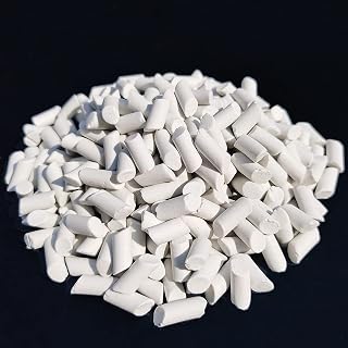 5 LBS 5/16” Dia. X 5/8” Long Large Cylinder Size Rock Tumbling Ceramic Filler Media Non-Abrasive Ceramic Pellets for All Type Tumblers (5 Pounds)