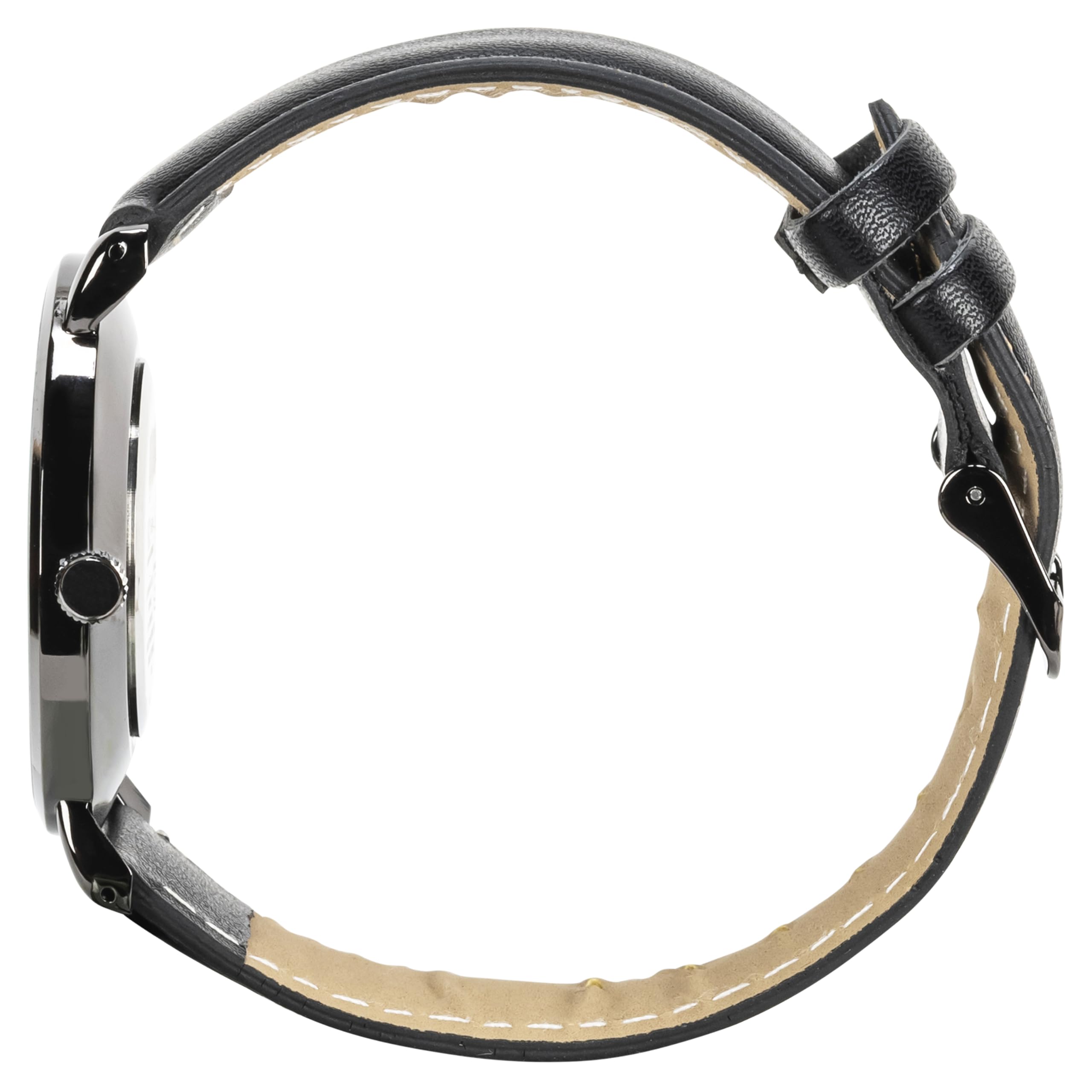 Accutime Orologio Analogico al Quarzo Giapponese Unisex Bambini con Cinturino in Pelle Sintetica NAR5000AZ
