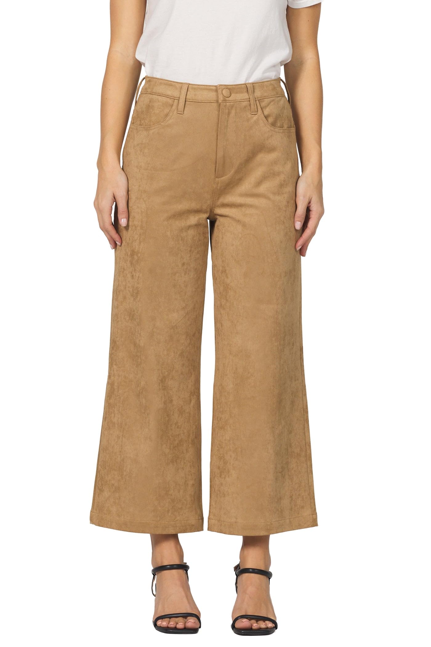 DEAR JOHN Audrey Womens Wide Leg Jeans High Rise