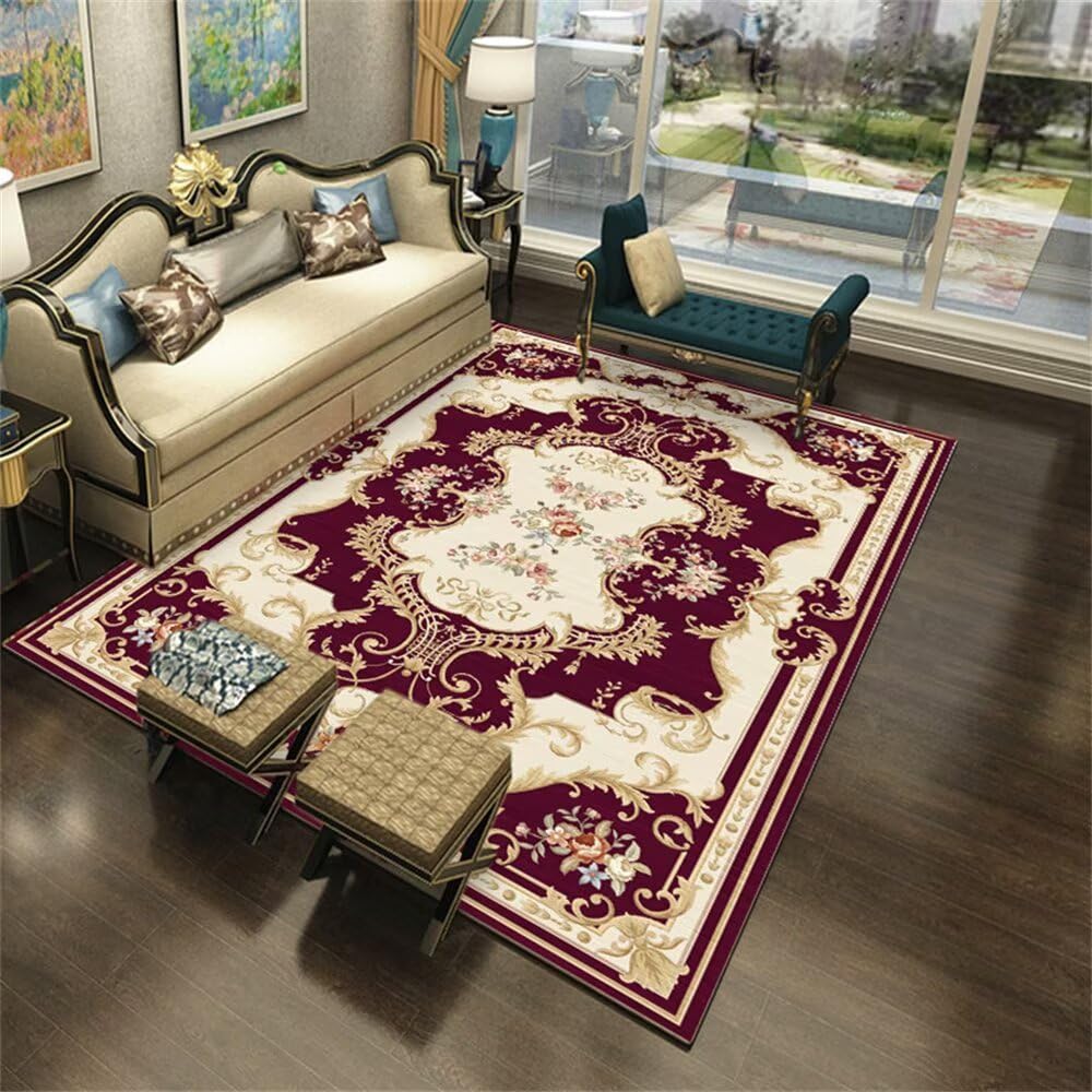 Tapis de chambre gamer rouge pour relooker un long couloir d'enfant