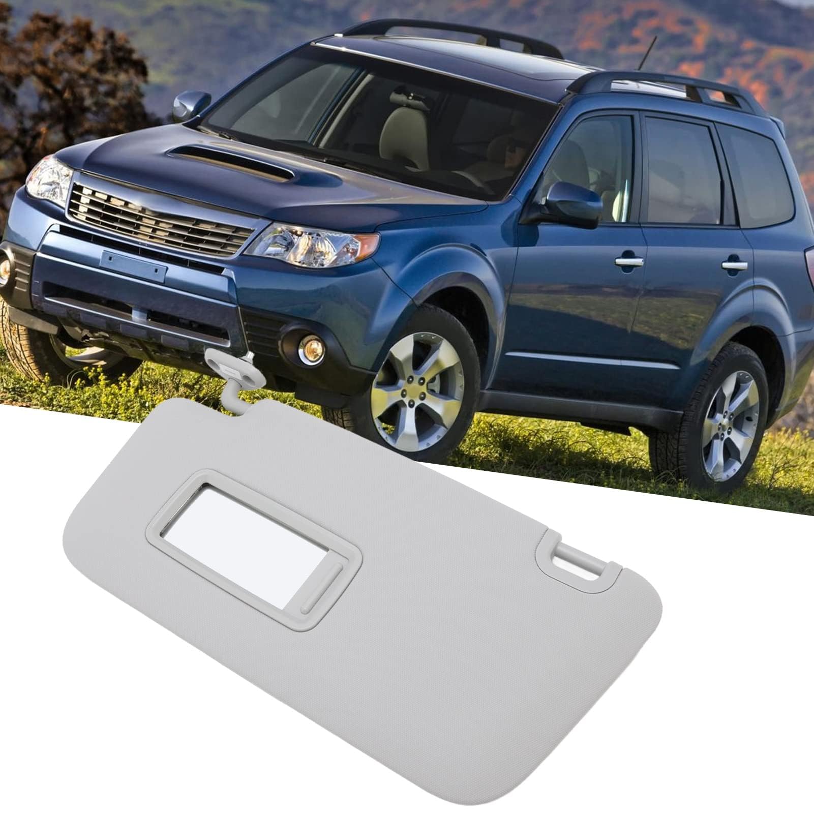 Paraluce parasole protezione solare interna grigia per auto lato sinistro 92011SC022LO ricambio dal 2009 al 2013