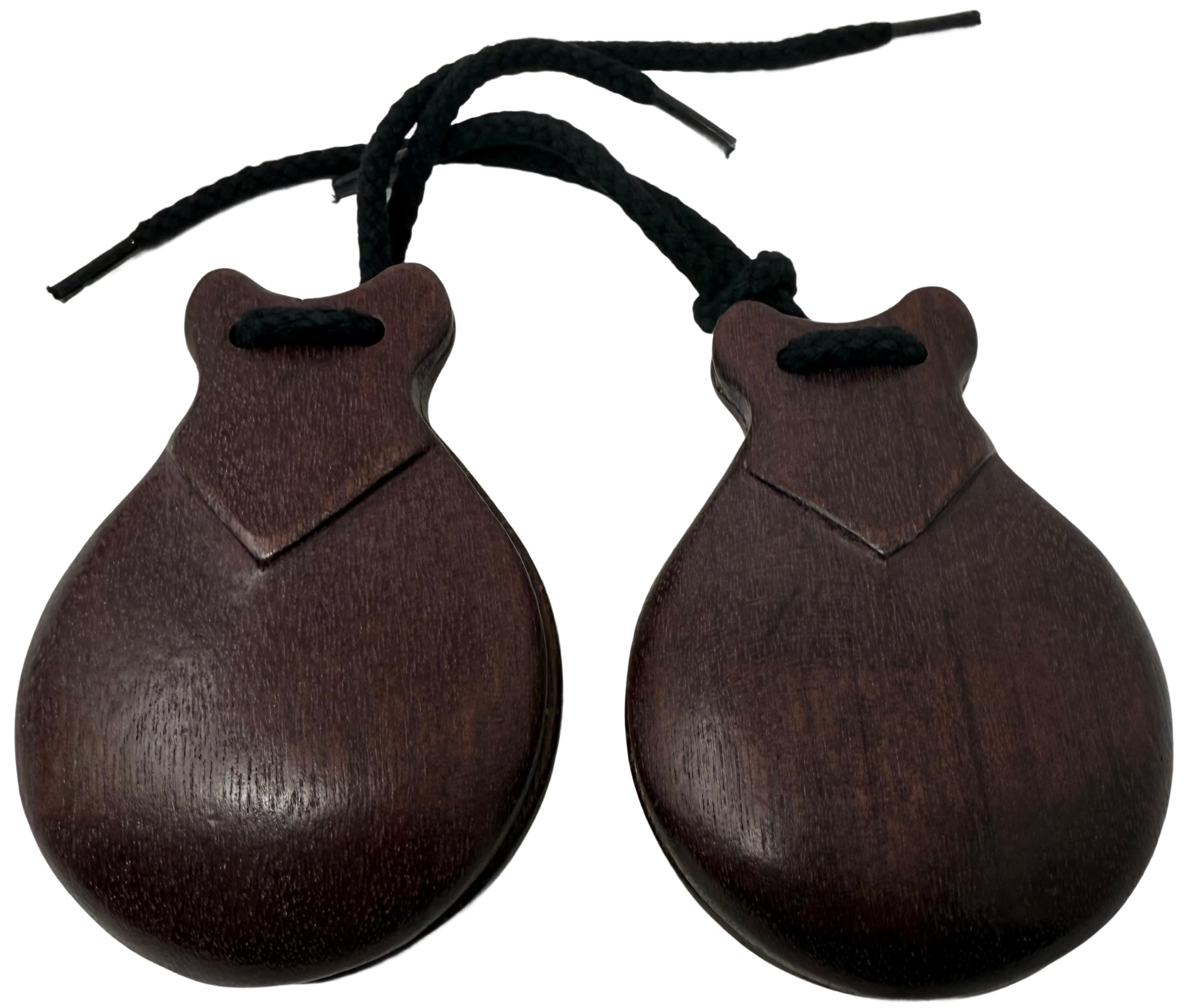 Castañuelas Jale 79-6 para Flamenco, Jotas y Danza Madera Palosanto Número 6 - Alta Resistencia y Ligereza - Hechas en España