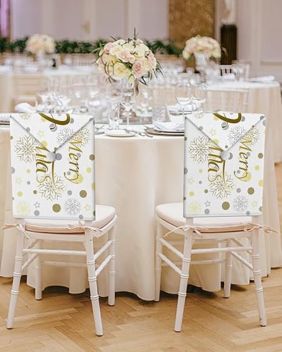 Miniatura 6 de Fundas para respaldo de silla de comedor de Navidad fundas protectoras para sillas de cocina fundas protectoras para sillas de cocina fiestas de