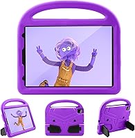 Vista 12 de Funda para niños para iPad Pro 11 2022/2021/2020 (4ª/3ª/2ª generación), funda protectora EVA a prueba de golpes [compatible con carga de lápiz] Negro