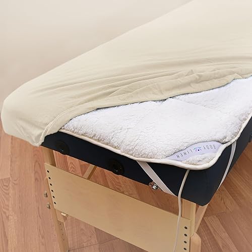 Miniatura 3 de Body Linen Comfort - Juego de 10 sábanas bajeras de franela de lujo para mesa de masaje, sábanas de mesa de terapia 100% algodón de primera calidad.