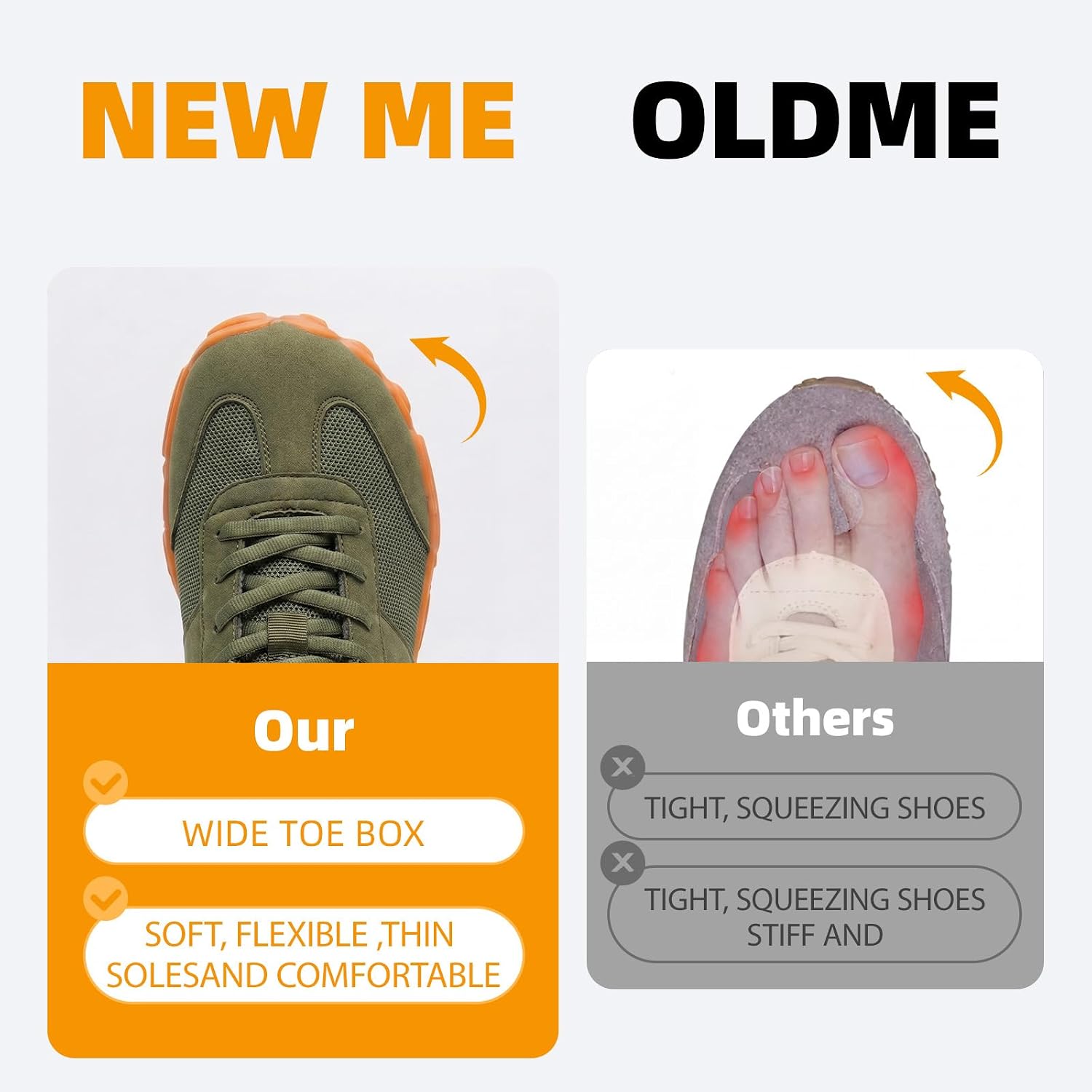 Barefoot Shoes for Men Women, Zero Drop Minimalist Sneakers with Wide Toe Box, Lightweight Breathable Trail Running Shoes for Gym Training, Walking, Hiking & Outdoor Sports