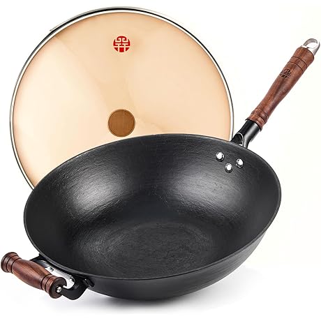 Cast Iron Wok with Flat Bottom: Your Culinary Masterpiece for Healthy Cooking