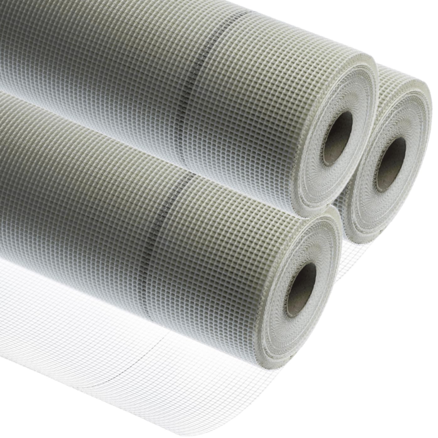 doitBau Armierungsgewebe 165 g/m² – Glasfaser Putzgewebe alkalibeständig & reißfest – für Innen & Außen, Fassade & WDVS – 3 Rollen à 1 × 50 m (150 m²)