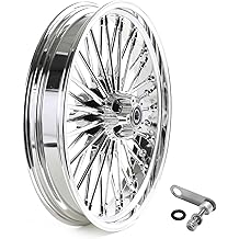 TOFR 21x3.5 Front Wheel Rim 21 inch 36 Fat Spoke With TPMS Bracket For Harley Touring 2009-2023 Electra Glide Ultra Classic Ultra Limited Road Glide Road King Street Glide Chrome