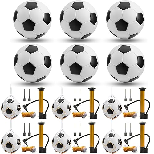 DHYLRICHER 6 Pcs Operation Christmas Soccer Ball