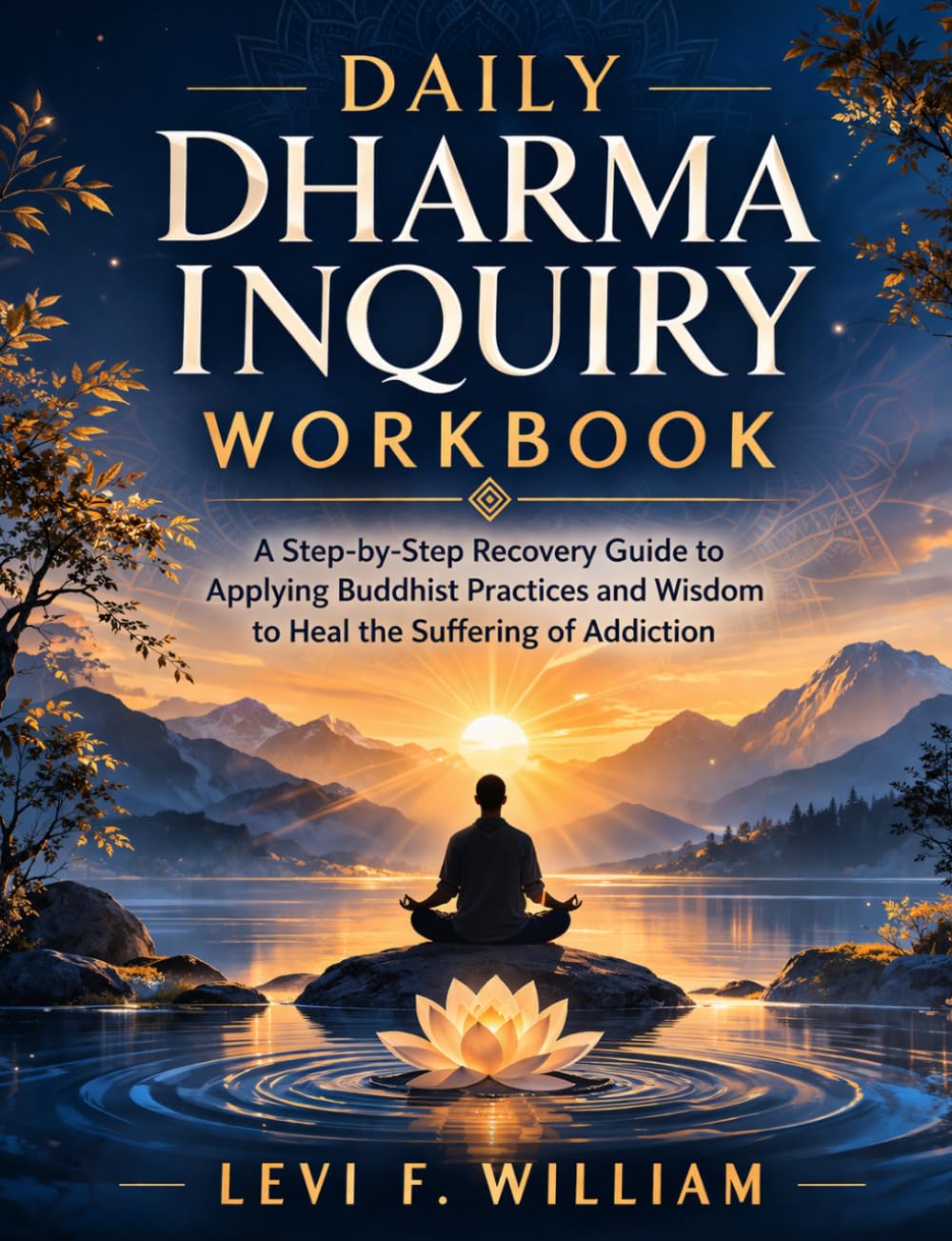 DAILY DHARMA INQUIRY WORKBOOK: A Step-by-Step Recovery Guide to Applying Buddhist Practices and Wisdom to Heal the Suffering of Addiction