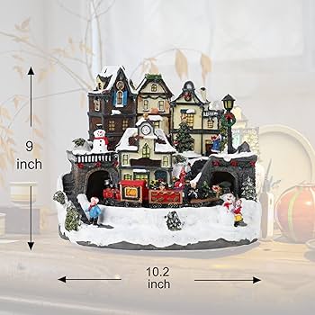 クリスマス ♡ ライト付ハウス クリスマス雑貨 『クリスマスハウスE ライト付き CMG-24025