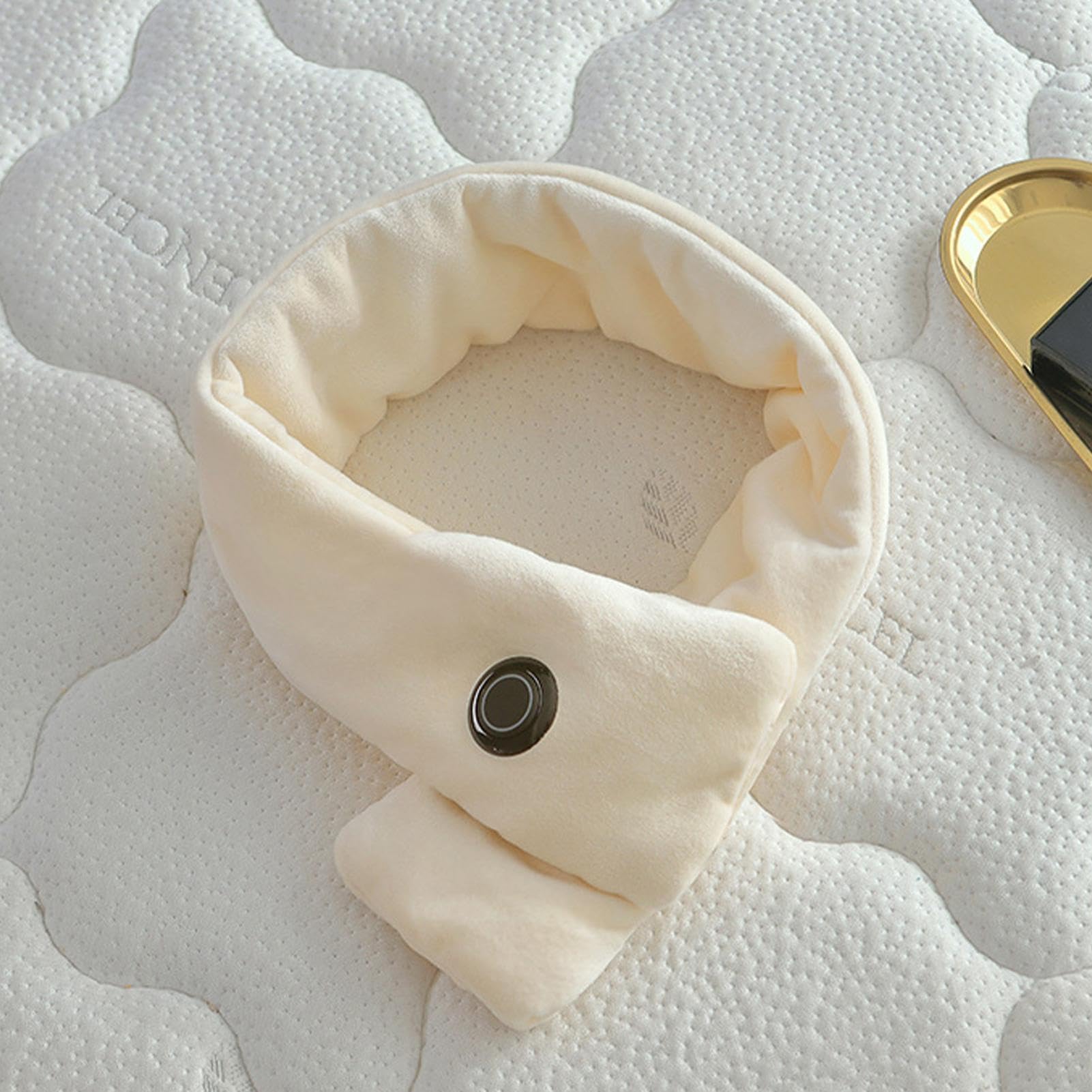 Sciarpa riscaldata ricaricabile, sciarpa riscaldata tramite USB, Scaldacollo con sciarpa riscaldante USB, Scaldacollo elettrico portatile riscaldato con 3 livelli di riscaldamento regolabili per la st