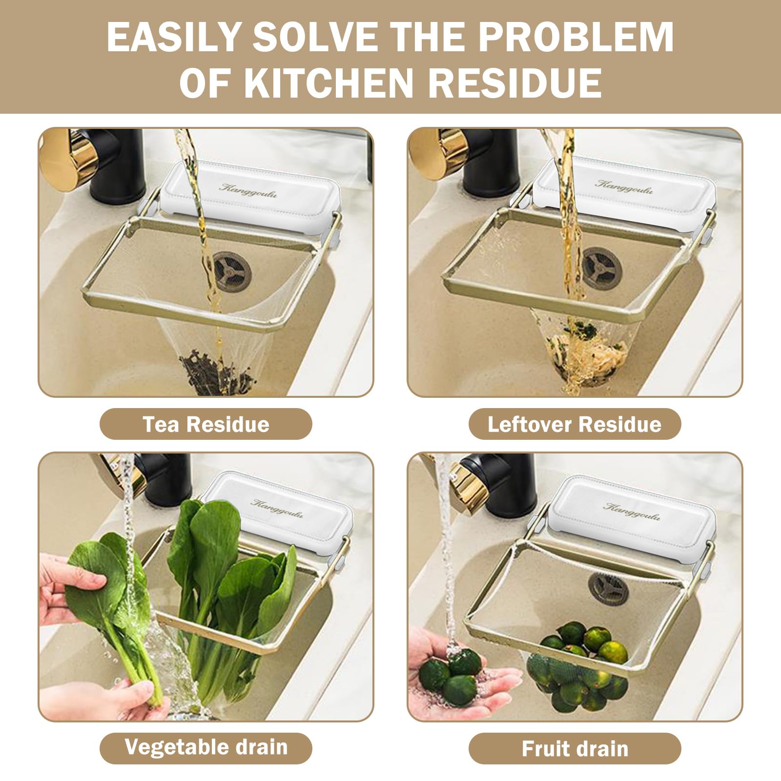 Red Kitchen Sink Food Catcher With 50 Pcs Filter Mesh Mesh Mate Waste Rack Sink Drain Strainer Basket Sink Trash Catcher For Kitchen Leftover P 368487862