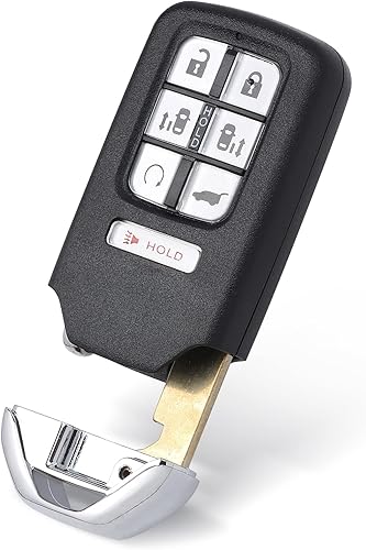 Miniatura 4 de Keymall Carcasa de repuesto para llave Honda Odyssey 2018 2019 2020 (FCC IDKR5V2X PN 72147-THR-A11) 7 botones, solo una carcasa de llave