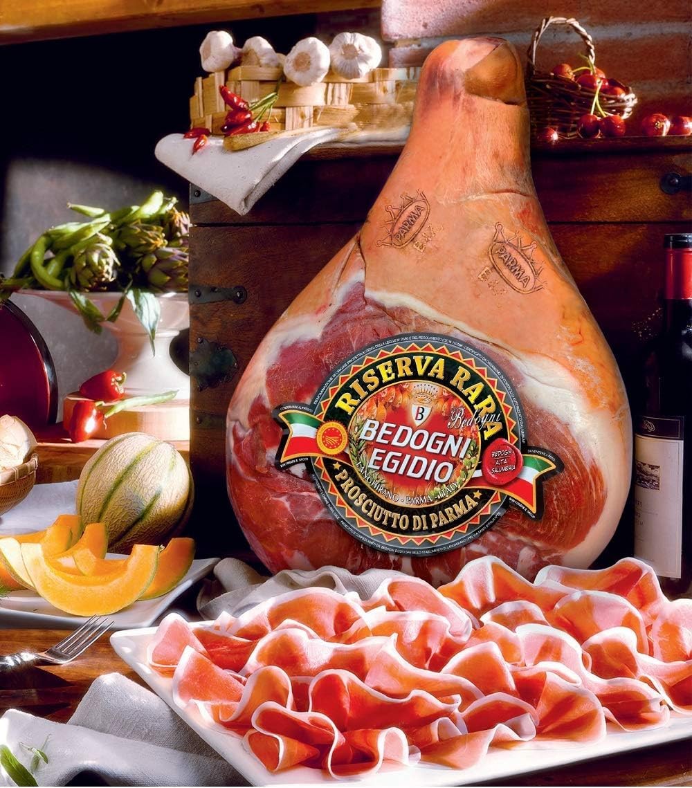 Prosciutto di Parma Dop 30 MESI (Bedogni) - Premio Gambero Rosso - 8,5 kg, intero, disossato, sottovuoto
