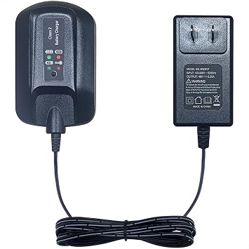 WA3747 40V MAX شاحن بطارية ليثيوم أيون لبطارية Worx WA3580 ، متوافق مع أدوات Worx 40V اللاسلكية WG180 WG280 WG380 WG580 WG776   