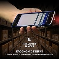 Vista 4 de Chainway C90 - Escáner inalámbrico multiusos de código de barras Android, lector de código de barras 2D/1D/QR, Play Store, pantalla vívida de 5.7