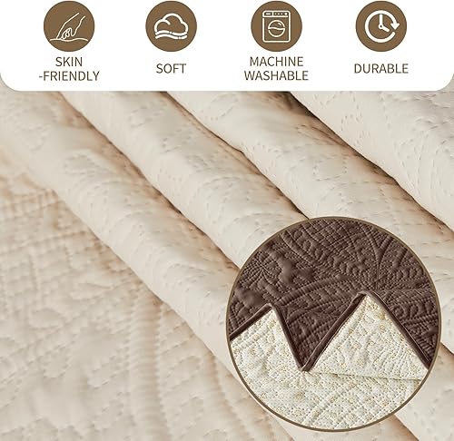 Miniatura 6 de JYHOPE Funda impermeable para sofá, fundas antideslizantes para perros, resistentes al agua, suaves y acogedoras, protector de muebles y muebles