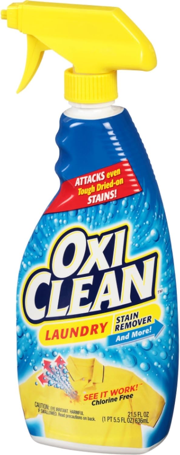 OxiClean Laundry Stain Remover Spray 21.5 oz (Pack of 4