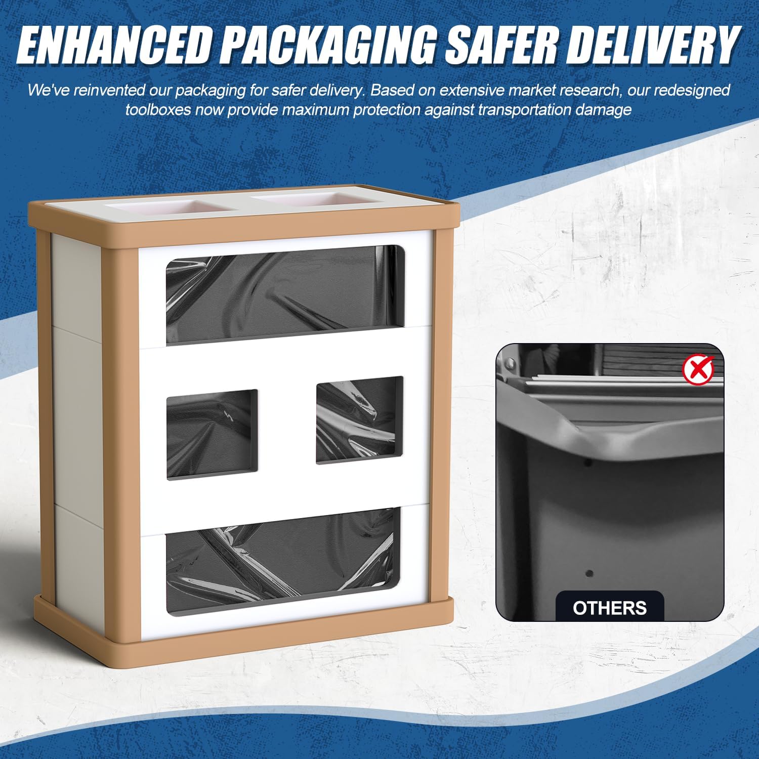 10-Drawer Rolling Tool Chest with Wheels, 2 in 1 Tool Box Rolling Tool Chest Heavy Duty, High-Capacity Mechanic Tool Organizer, Adjustable Shelf & Detachable Top Cabinet, Black