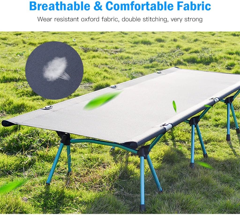 Portable Foldable Camping Bed Single Person Outdoor Folding Sleeping Pad Hiking Backpacking Picnic Mat