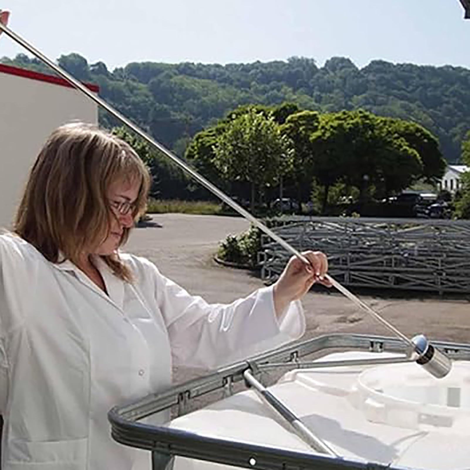 Tubo de muestreo de agua, ligero para pruebas ambientales, muestra de líquidos viscosos