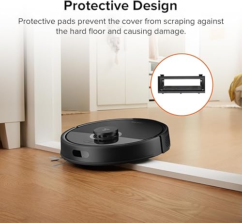 Miniatura 8 de roborock Q7 M5 Robot Aspirador y Trapeador Cubierta de Cepillo Principal de Goma Negra Gris Oscuro