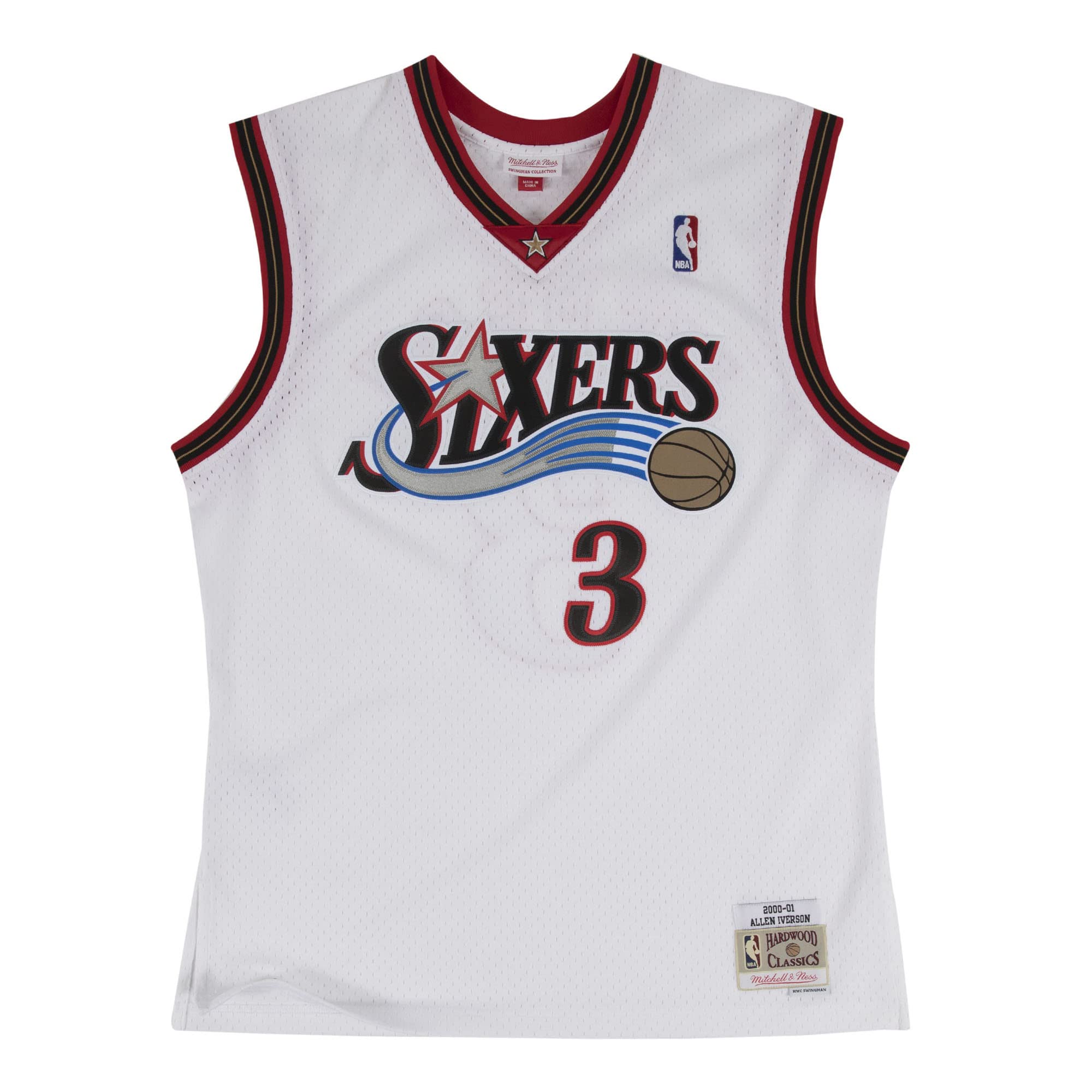 Mitchell & Ness NBA Philadelphia 76ers Allen Iverson Swingman Trikot Herren