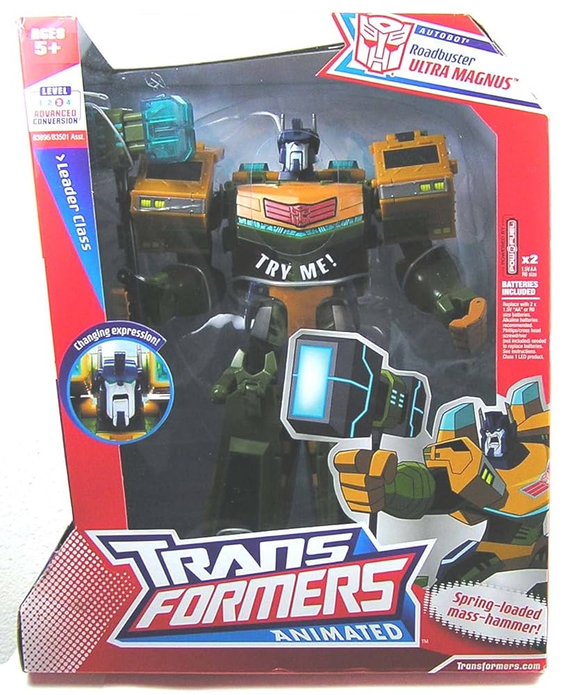 Hasbro Transformers Animated Leader Roadbuster Ultra Magnus