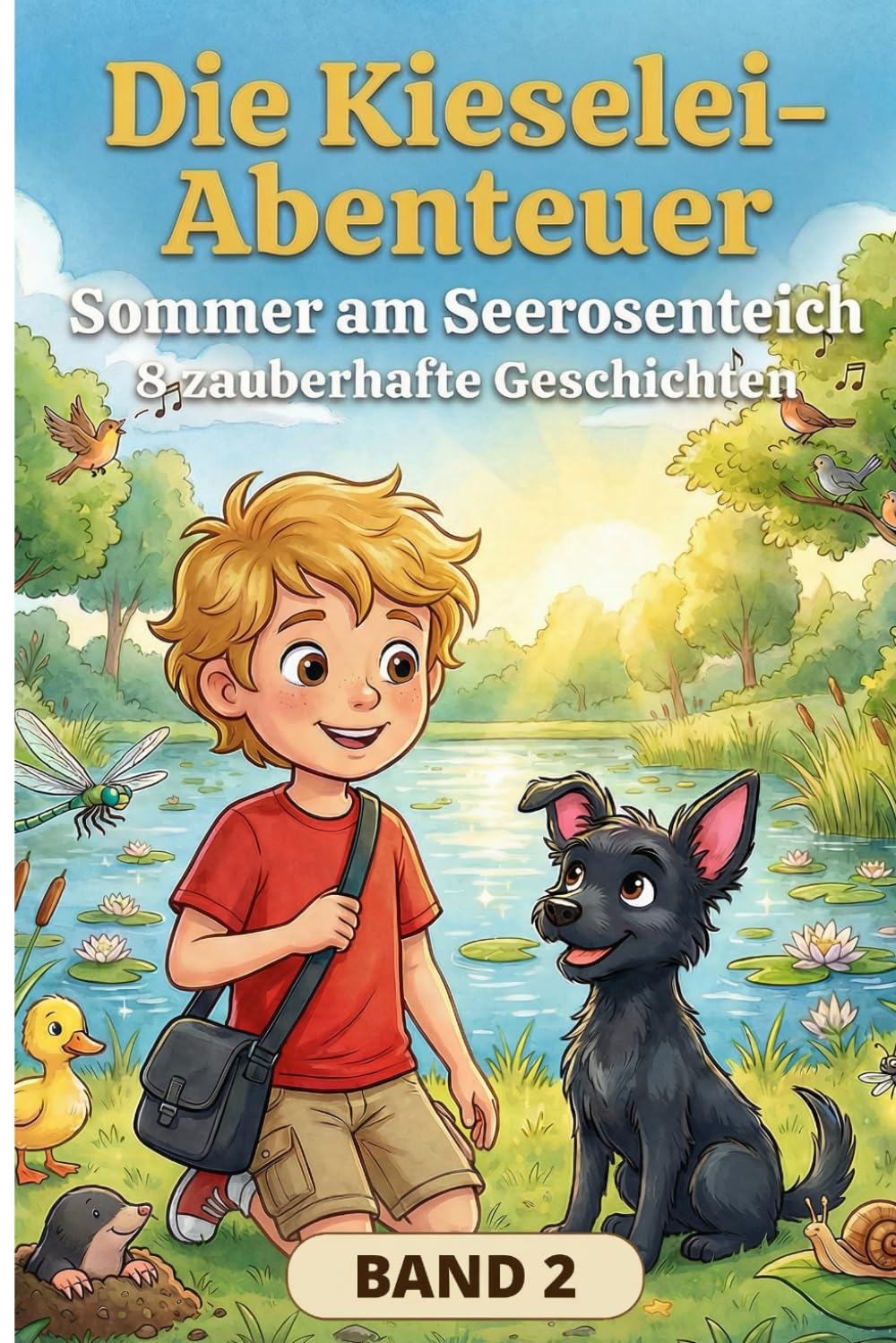 Die Kieselei-Abenteuer: Sommer am Seerosenteich - Band 2