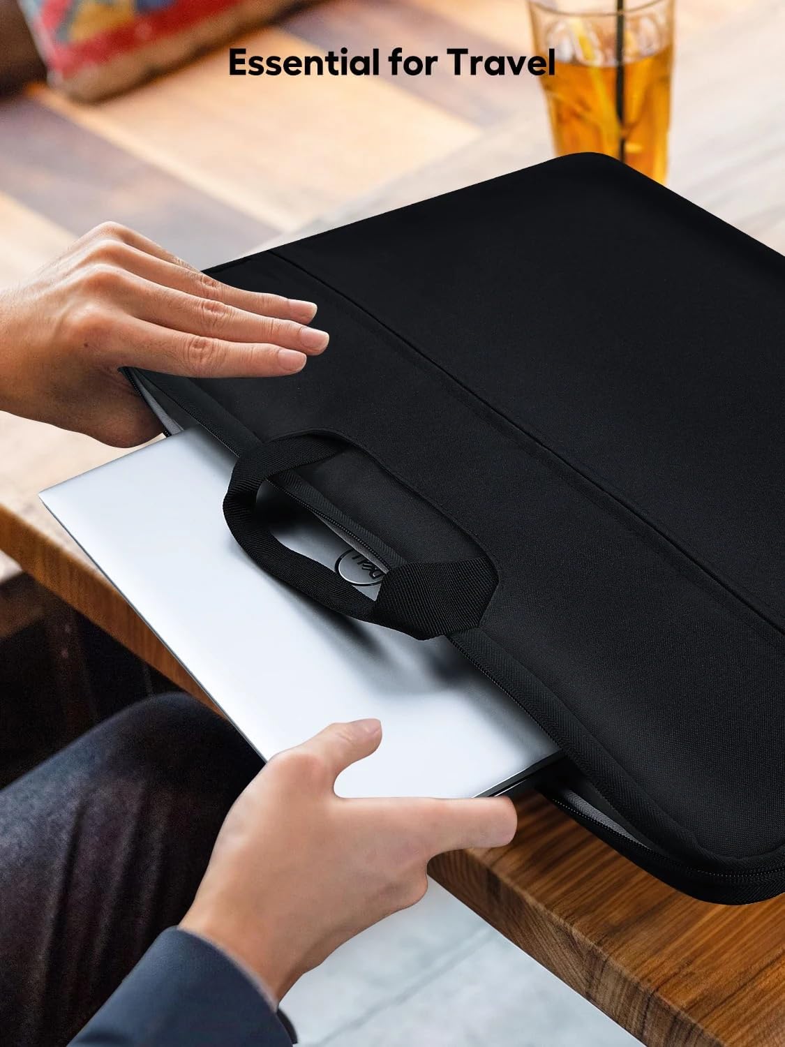 Funda protectora grande for ordenador portátil, bolsa de exhibición for tableta y Monitor portátil de 24-24,5"