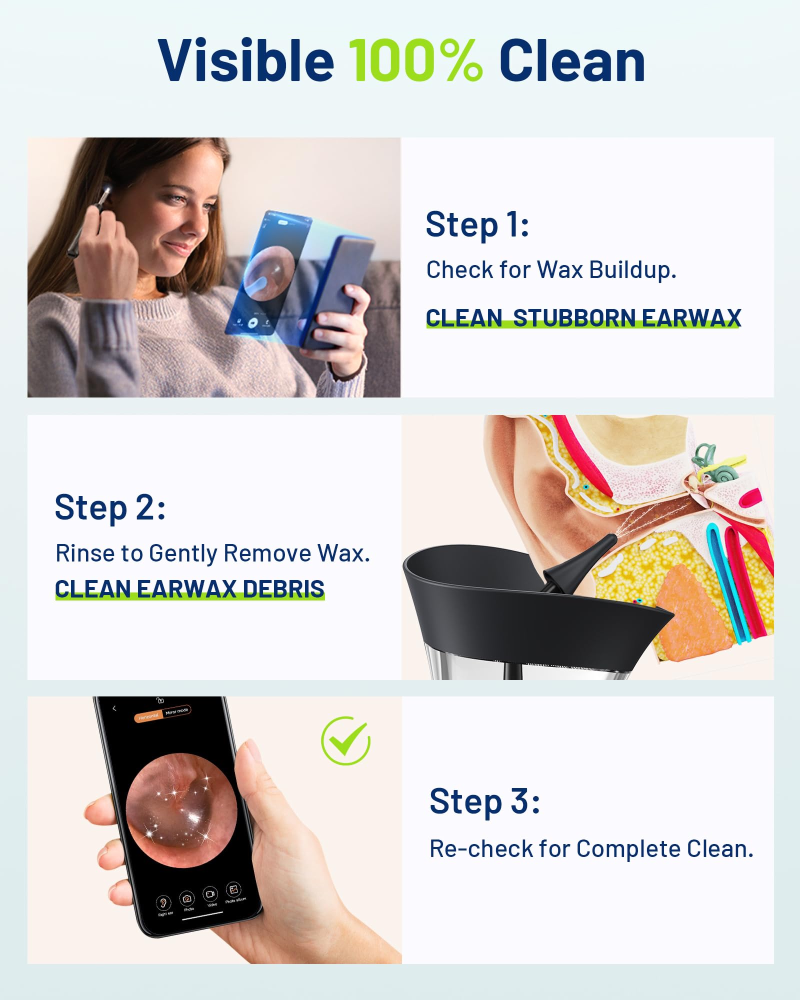 KAUGIC Ear Camera Kit - Wax Removal -2