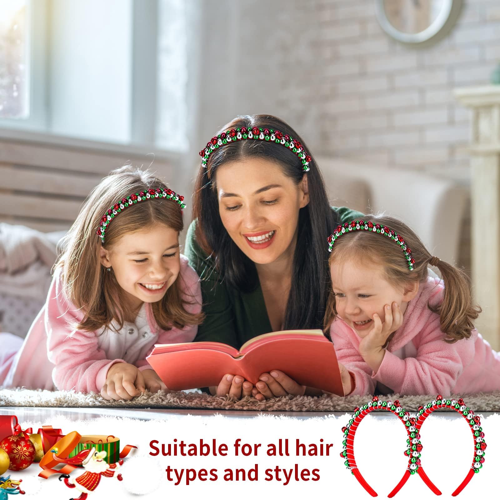 LfrXtra Cerchietto per capelli a forma di orecchio con coda a forma di
